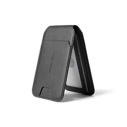 Magnetic Men's Phone Stand Wallet