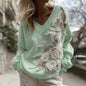Loose Laid-back Soft Pullover Sweater For Women